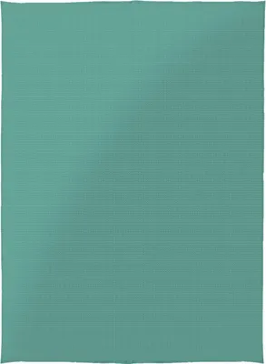 Produktbild von Baumwoll Waffelpiqué Decke petrol 75 x 120 cm