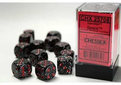 Produktbild von Chessex Speckled W6x12 Space