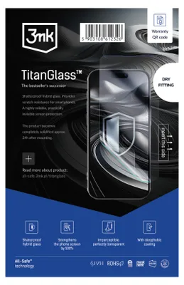 Produktbild von All-Safe AIO TitanGlass Handy-Schutzglas, 5 Stück