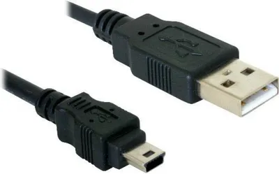 Zdjęcie produktu dla DELOCK Kabel USB A -> Mini-B St/St 1.50m sw