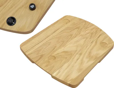 Immagine prodotto di Tavola Di Legno Thermomix In Rovere Con Rotelle Tm5 Tm6 Base Laccata