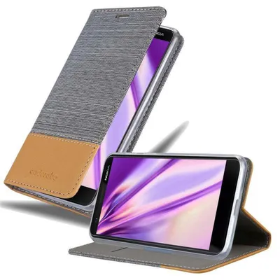 Zdjęcie produktu dla Cadorabo DE-119531, Nokia, Nokia 3.1, Szary