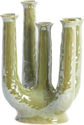 Produktbild von Light & Living - Vase Leonjo - Grün - 20x14x25cm