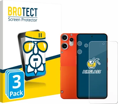 Produktbild von 3x BROTECT Schutzglas für Nothing CMF Phone 2 Pro (Display+Kamera) Schutzfolie Panzer Folie Glas Display Schutz klar
