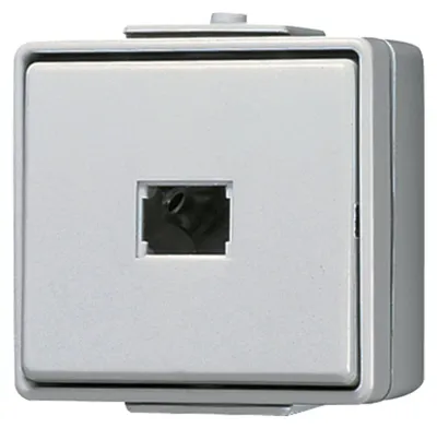Produktbild von JUNG 633 W Elektroschalter Pushbutton switch Weiß 633W