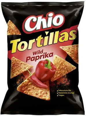 Image de Chio 3190 Chio Mais-Snack mit Paprika-Geschmack Chips 110,0 g