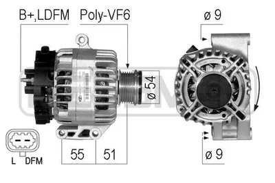 Immagine prodotto di Alternatore 120A