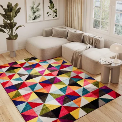 Image de Tapis SALSA Design moderne Coloré Multicolore Chambre de jeunes 200 x 300 cm