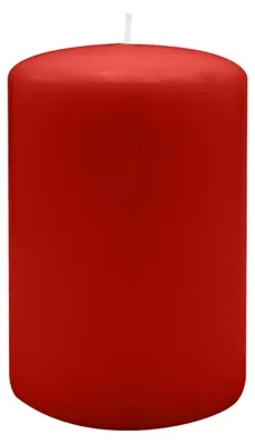 Produktbild von Stumpenkerzen 120 x  Ø 80 mm, Weihnachtsrot Erdbeere, 8 Stück