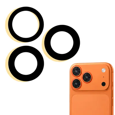 Produktbild von iPhone 17 Pro / Max Original OEM Saphir Kamera Glas Linse Reparatur Set mit Kleber Glue
