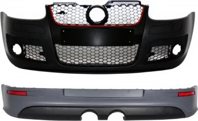 Produktbild von Bodykit für VW Golf 5 V Mk5 03-07 Stoßstange Seitengitter GTI R32 Design.