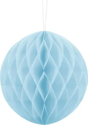 Obrázek produktu pro Voštinová koule světle modrá 20 cm