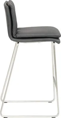 Produktbild von Barstuhl Mayer Sitzmöbel 1231 48,5 x 51,5 x 90 cm Edelstahl/anthrazit 1231_K4_30487