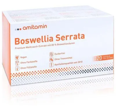 Produktbild von Amitamin Boswellia Serrata Weihrauch Kapseln 120 St