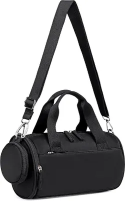 Immagine prodotto di Piccola borsa da palestra per donne e ragazze; borsa da viaggio con scomparto per fitness e yoga