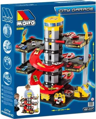 Produktbild von Molto Parkplatz 5 Etagen 68x65x51 Cm Mehrfarbig  Mehrfarbig One Size