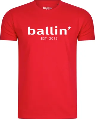 Produktbild von Ballin Est. 2013 Regular Fit Shirt Rot - Große S