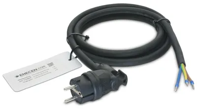 Anschlusskabel 230V/16A IP44, Gummi, 3x2,5 mm², 3m