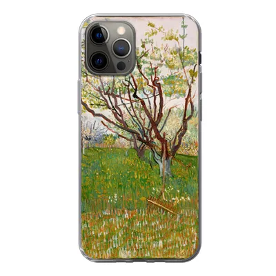 Produktbild von MuchoWow® Handyhülle Schutzhülle Hülle für iPhone 13 Pro Blühender Obstgarten - Vincent van Gogh Silikon Softcase Handy Hülle - Handy-Tasche