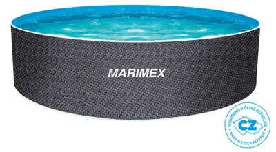Obrázok produktu pre Oceľový bazén Marimex Orlando 3,66 x 0,91 m RATTAN so skimmerom