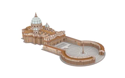Zdjęcie produktu dla Revell San Pietro in Vaticano, 68 szt., Budynki, 10 lat(a)