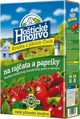 Obrázek produktu pro Hoštické hnojivo na rajčata a papriky s guánem 1 kg