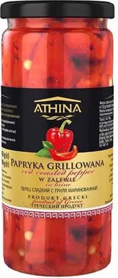 Zdjęcie produktu dla Papryka grillowana w zalewie Athina 500ml