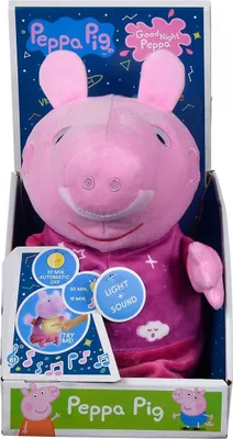 TY Beanie Buddies Peppa Pig Plüschtier – Mehrfarbig, Offiziell Lizenziert, Mit Mint-Tag – Kuscheliges Spielzeug Für Kinder