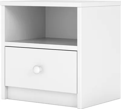 Zdjęcie produktu dla Szafka Nocna 39,5X30,5X40 Biały Praktyczna