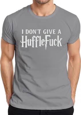 Immagine prodotto di Non me ne frega un cazzo Lustig Halloween Harry Potter Fan Geschenk Herren T-Shirt, Grau, L