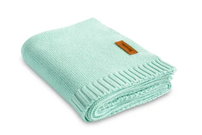 Produktbild von SENSILLO - Babydecke Baumwolle und Bambus - Neugeborene und Babys - 80x100cm - Minze