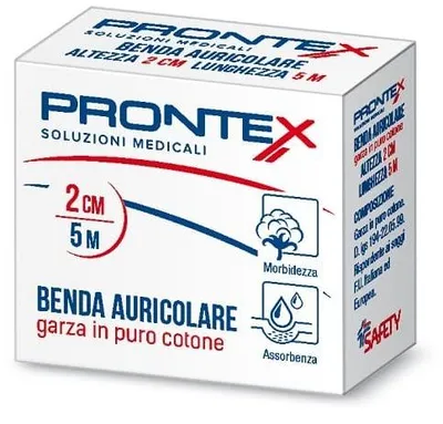 Immagine prodotto di Prontex Benda Auricolare 2 Cm