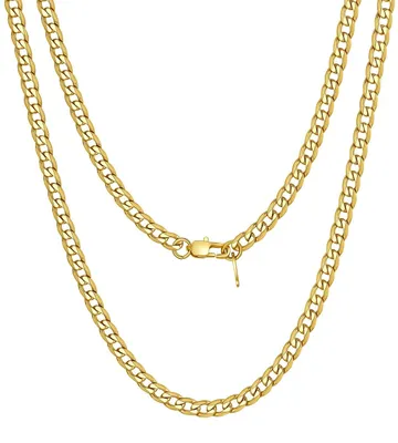 Produktbild von Panzerkette 76 cm – Edelstahlkette – Freundschaftskette – Modeschmuck – Geeignet für Damen/Herren – Perfekt als Geschenk – Schmuckstück