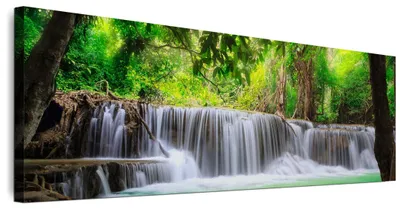 Image de LUMASOUL Tableau sur toile, motif nature, tableaux muraux cadre en bois, Tableau Mural pour Salon & Chambre, 90x60 cm Éclectique