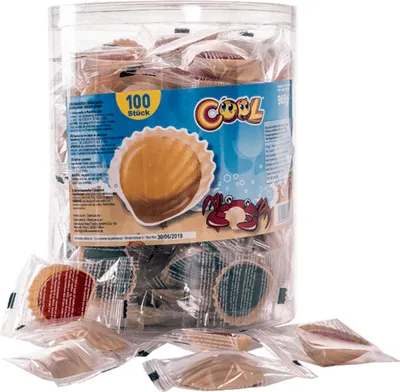 Zdjęcie produktu dla Cool Schleckmuscheln o smaku owoców i coli 4 różne 965g