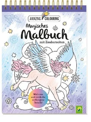 Produktbild von Magisches Malbuch mit Zauberseiten