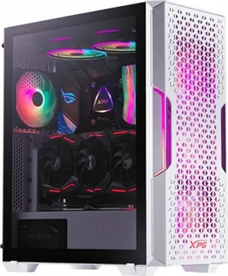 Image de Adata Case Midi XPG STARKER AIR blanc RGB (75260178)
