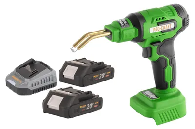 Produktbild von Procraft CS40-bb Akku Kunststoffschweißgerät 20 V 600 °C 0,7 - 1,1 A + 2x Akku 2,0 Ah + Ladegerät + Koffer