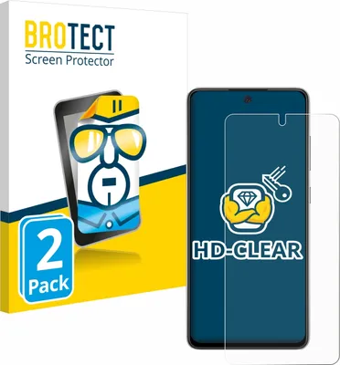 Produktbild von 2x Für Samsung Galaxy A52s 5G Schutzfolie BROTECT Displayschutz Display Schutz Folie Klar Transparent