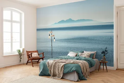 Zdjęcie produktu dla Tapeta z włókniny z nadrukiem cyfrowym - Waterside - rozmiar 400 x 250 cm