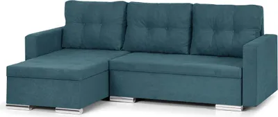 Produktbild von FOLLER Ecksofa mit Schlaffunktion - Türkis