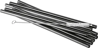 Obrázok produktu pre APS-Germany 93384, Čierna, Nerezová oceľ, 10 kusov, 8 mm, 215 mm