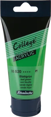 Produktbild von Schmincke 75ml College Acryl Blattgruen Acryl 33 520 013