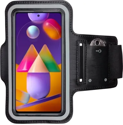 Produktbild von Sportarmband für Samsung Galaxy M31s Sport Fitness Hülle Armband Handy Laufhülle
