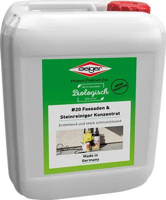 Produktbild von Geiger Fassaden- & Steinreiniger-Konzentrat