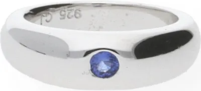 Produktbild von Taufring Silber 925 Zirkonia blau JL10-02-0262 JuwelmaLux