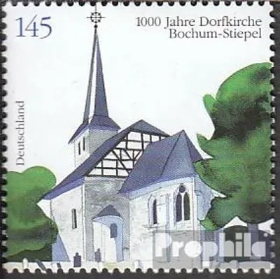Produktbild von Briefmarken BRD (BR.Deutschland) 2008 Mi 2646 (kompl.Ausg.) gestempelt Dorfkirche Bochum