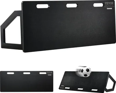 Immagine prodotto di 45 "X18" Soccer Rebounder Board Muro di calcio portatile con rimbalzo a 2 angoli