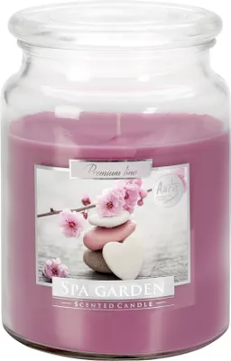 Obrázek produktu pro VELKÁ vonná svíčka v dóze BISPOL Aura 100H SPA GARDEN