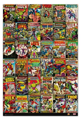 Obrázok produktu pre Plagát spoločnosti Marvel Comics